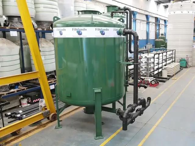 Filtro multimídia e de carvão ativado da Filtrando para pré-tratamento de águas