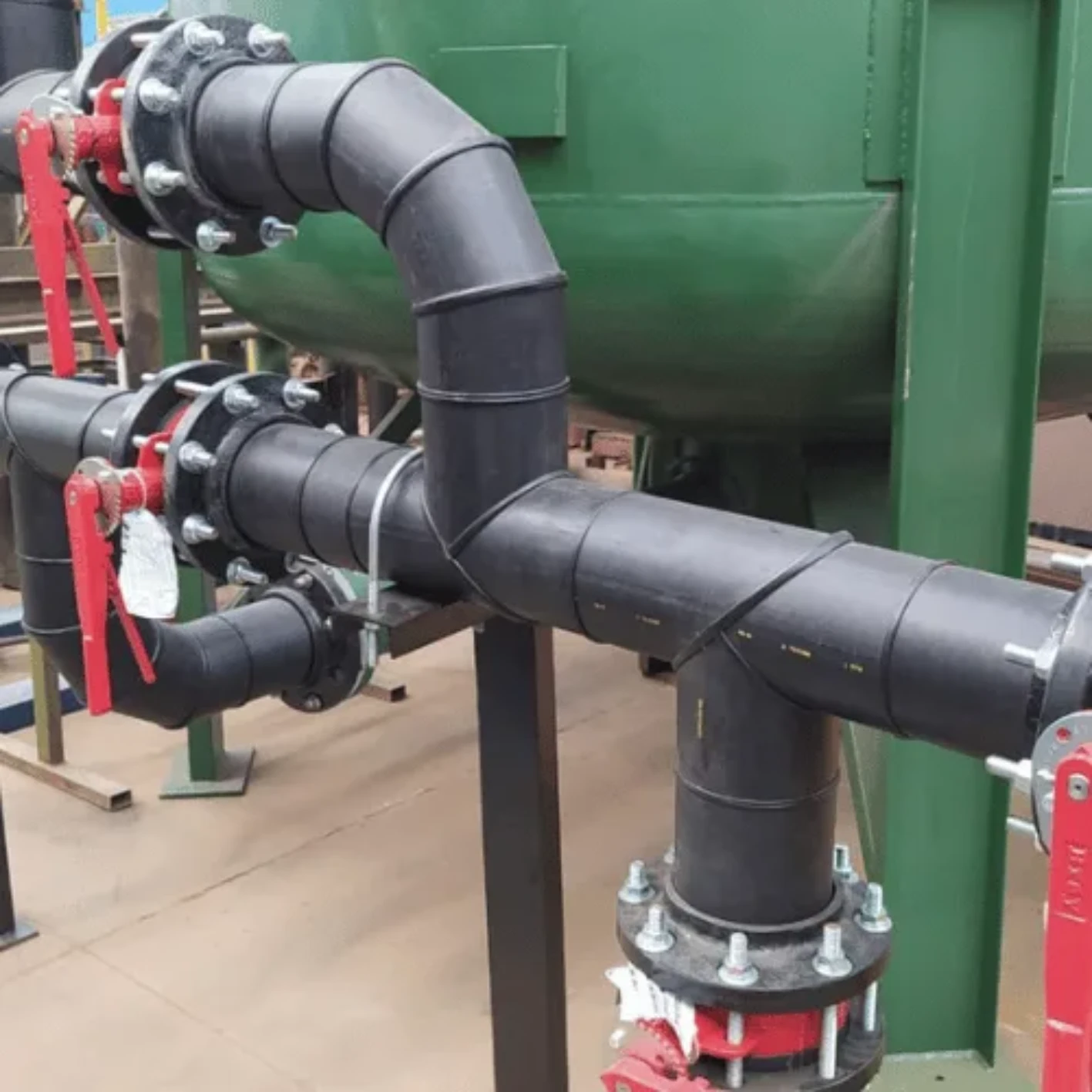 Soldas em tubulações de PP e PEAD