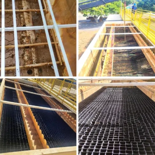 Troca de Módulos de Decantação Lamelar