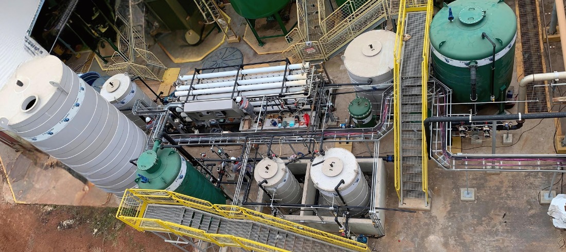 Sistema de desmineralização por Osmose Reversa