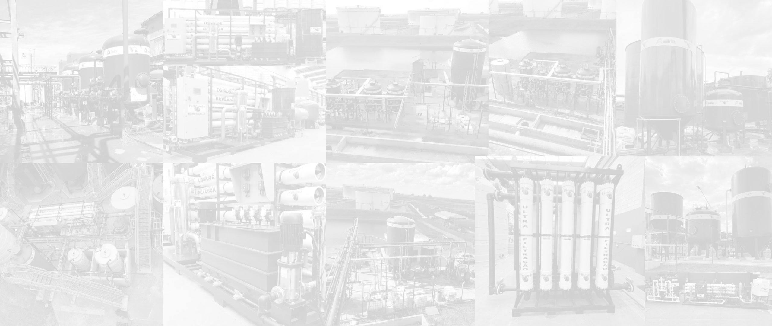 Sistemas de tratamento de água  industrial