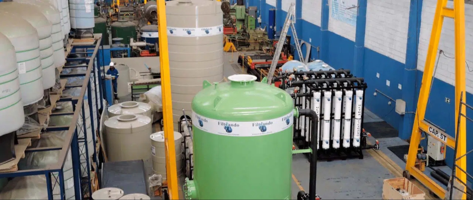 sistema de tratamento de áuga industrial - Filtrando - bg catálogo