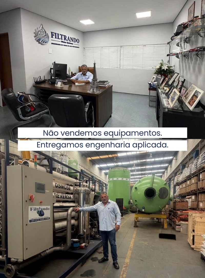 Fernando Diretor da Filtrando Engenharia